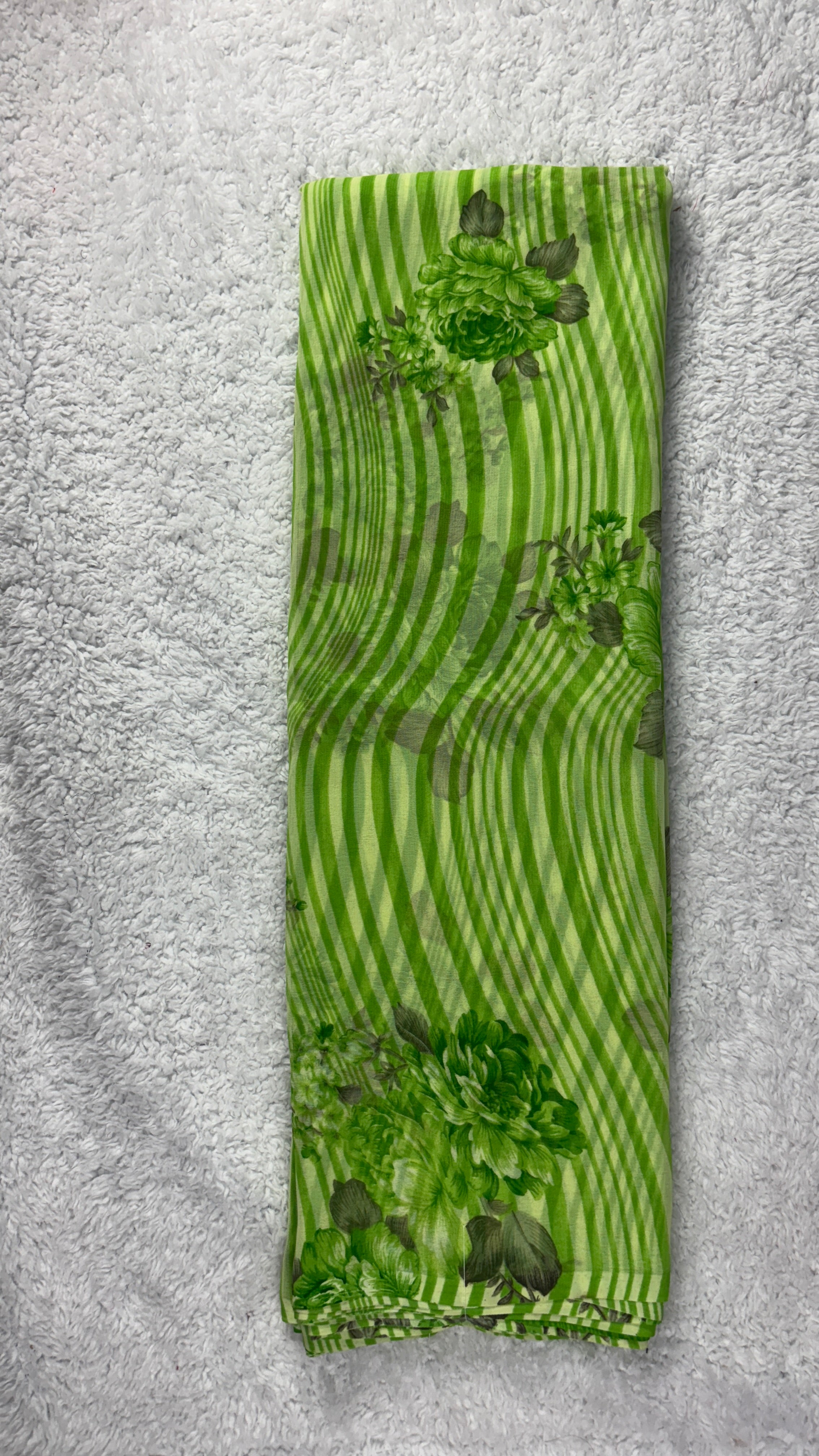 Exclusive Floral Georgette Saree | Premium Ethnic Wear for Women